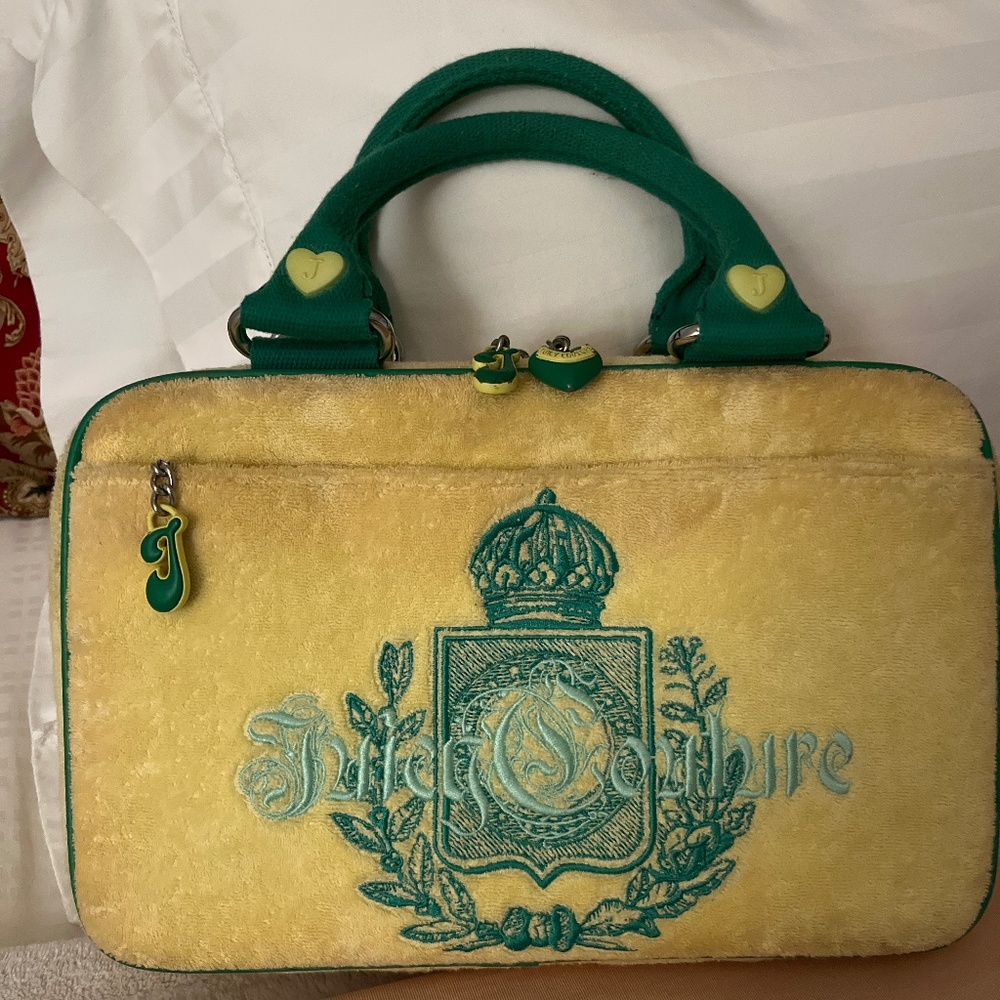 Vintage Juicy Couture Travel Makeup Bag